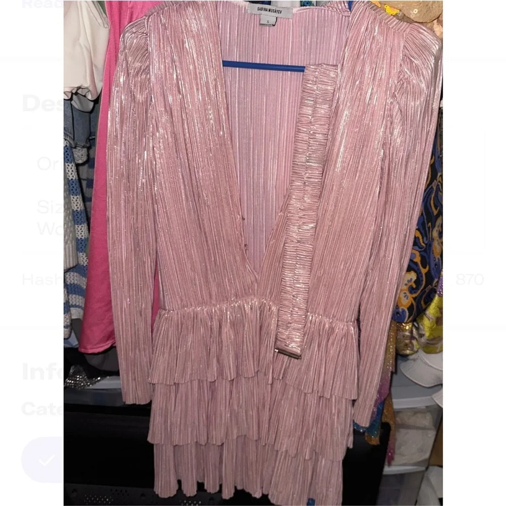 Sabina Musayev Carry Mini Dress - Picture 3 of 3